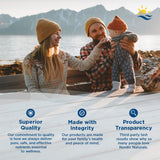 Nordic Naturals Omega-3 bouteille ouverte – accès rapide pour des prises quotidiennes.