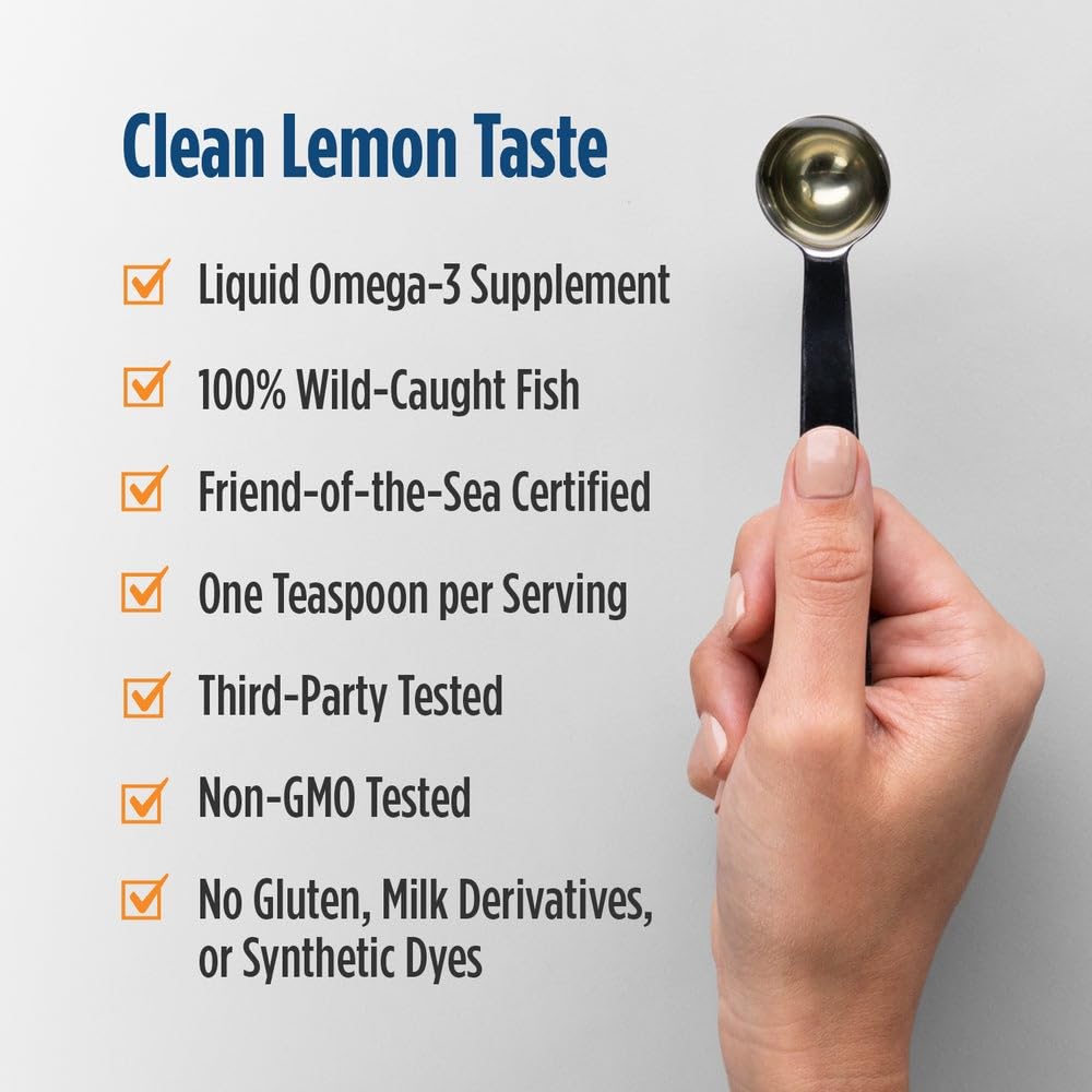 Utilisation quotidienne avec repas ou smoothie, Omega-3D de Nordic Naturals.
