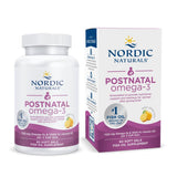 bouteille nordic naturals postnatal omega-3 citron, goût frais.