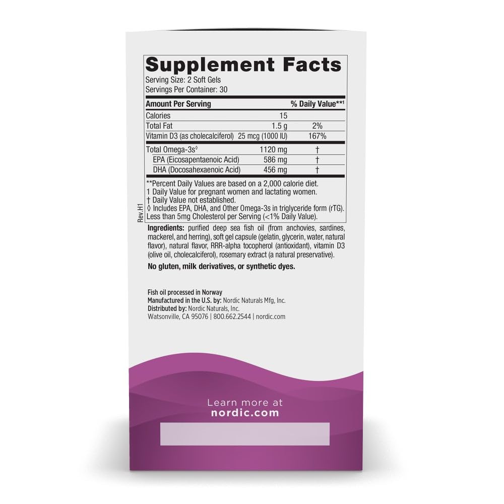 gelules nordic naturals postnatal omega-3 citron, faciles à avaler.