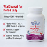 Nordic Naturals prénatal DHA éthique et durable — pratiques respectueuses.