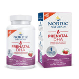 Nordic Naturals Prenatal DHA fraise en bouteille, goût agréable.