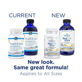 Dosage clair sur l'emballage Nordic Naturals ProEFA 3-6-9 pour planifier la prise.