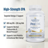 Nordic Naturals ProEPA citron - verre-doseur: dose précise et pratique au quotidien.