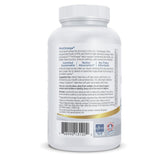 Nordic Naturals ProOmega – étiquette claire indiquant oméga-3 et ingrédients non-OGM.