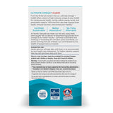 Étiquette Nordic Naturals Ultimate Omega CoQ10 Lemon, présentation claire et attractive