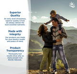 Complément naturel Nordic Naturals, arôme citron, soutien potentiel de la routine immunitaire.