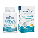 Nordic Naturals Ultimate Omega Xtra bouteille citron, soutien potentiel cœur et cerveau.
