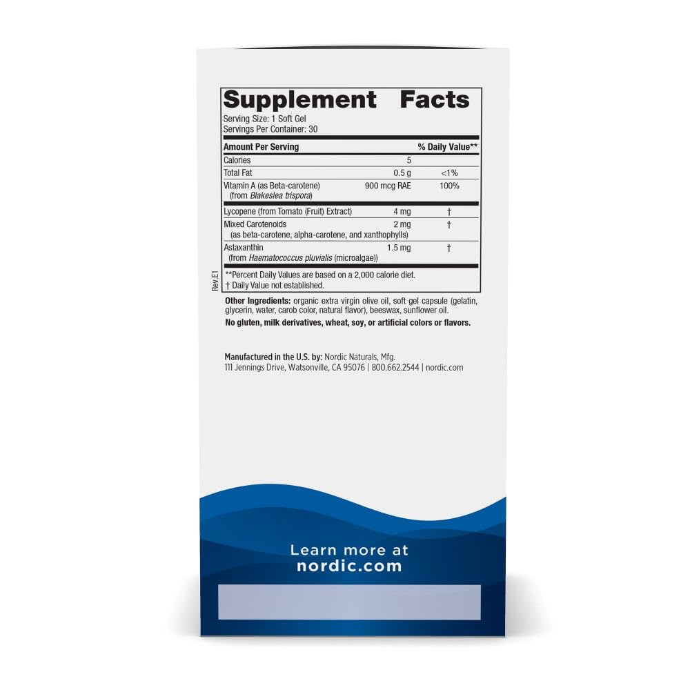 Capsules molles Nordic Naturals faciles à avaler au petit-déjeuner.