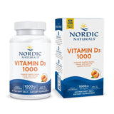 Nordic Naturals Vitamine D3 orange, mini-gélules faciles à avaler pour la routine.