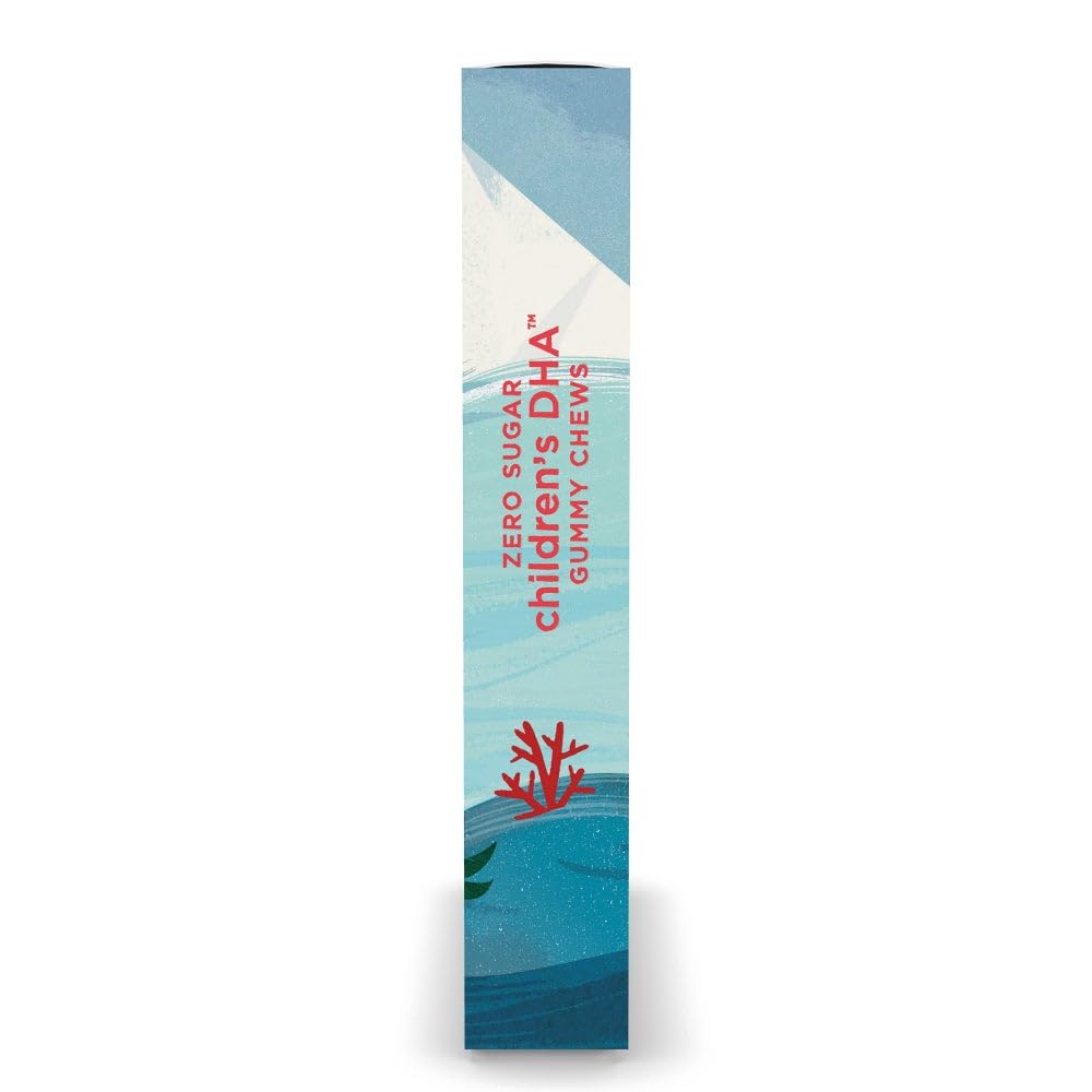 Nordic Naturals Gommes DHA Zéro Sucre, goût tropical punch.