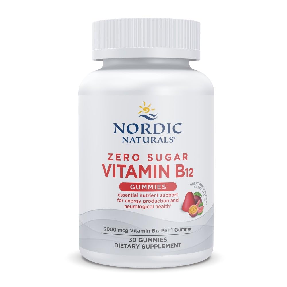 Nordic Naturals bonbons gélifiés fruit de la passion et goyave, énergie douce.