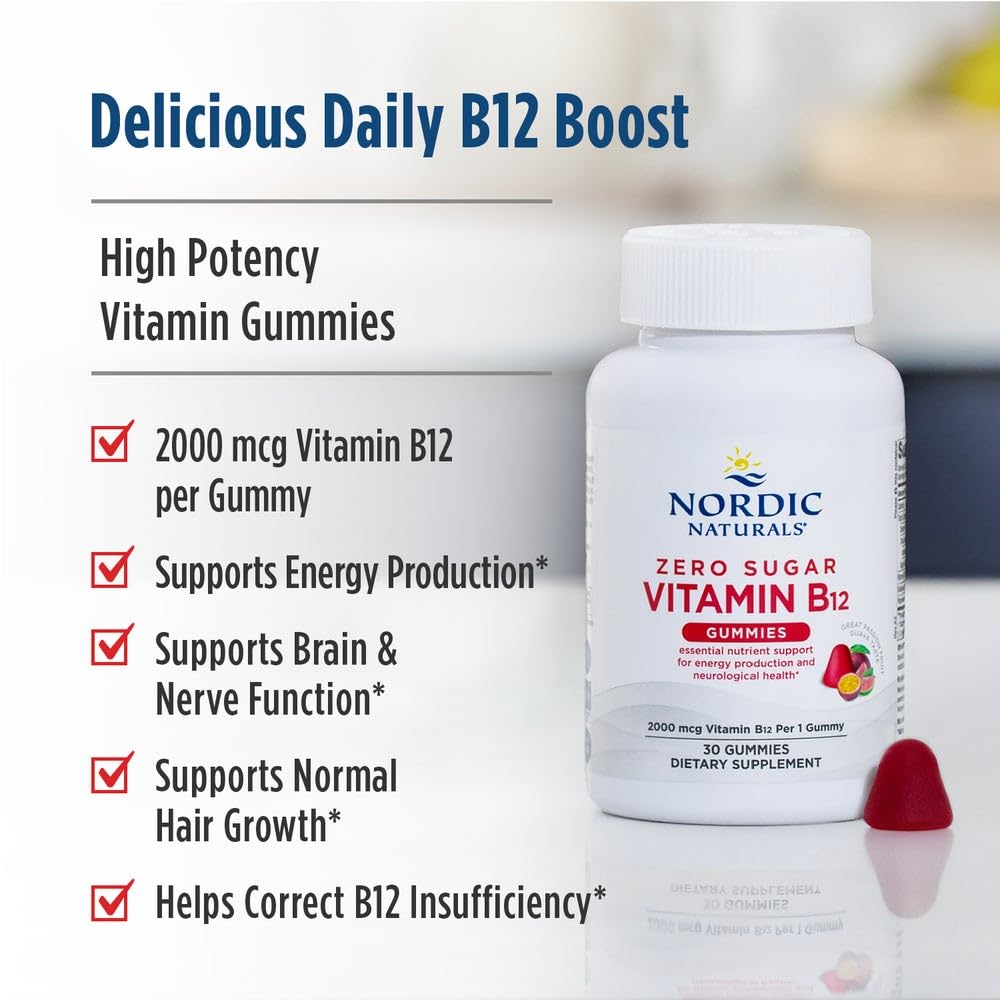 Nordic Naturals bonbons gélifiés pureté et contrôle qualité, fruit de la passion.