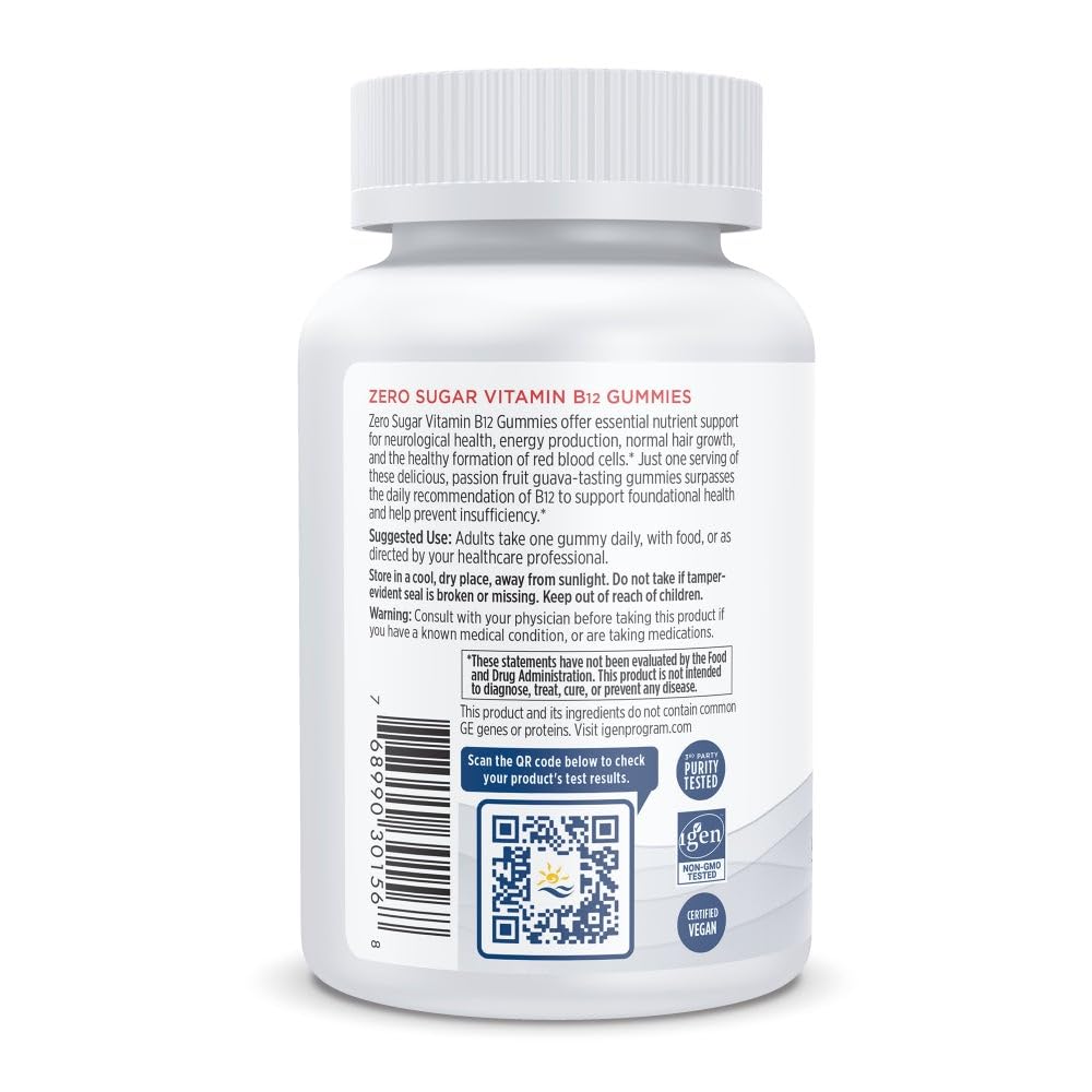 Nordic Naturals bonbons gélifiés vegan fruit de la passion et goyave.