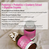 Nordvida Probiotique Femme avec extrait de canneberge pour le soutien urinaire.