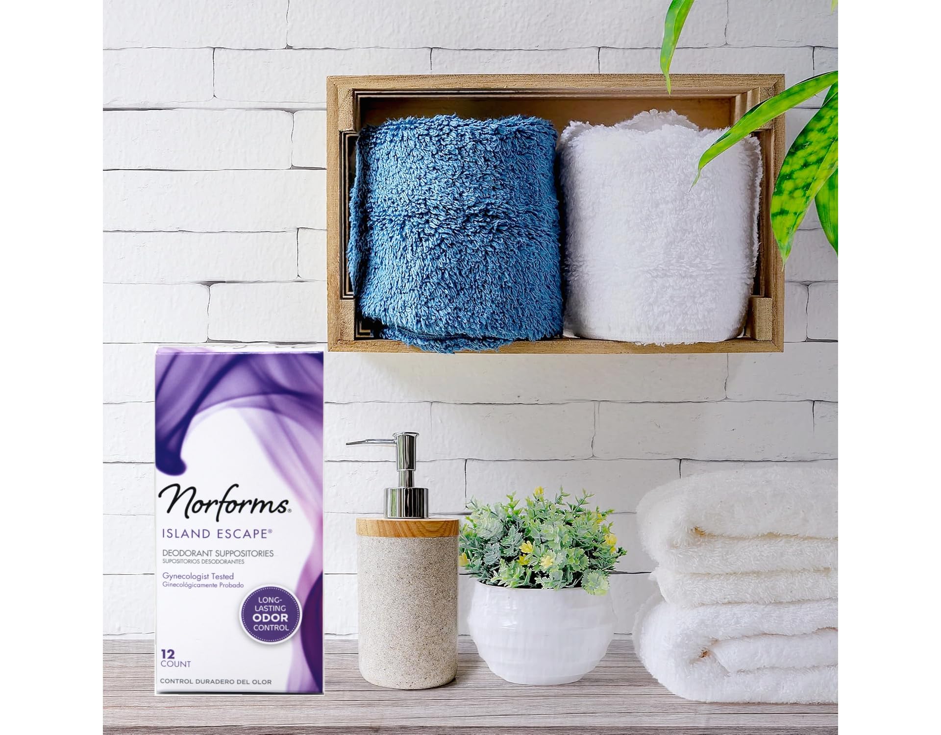 Norforms Island Escape – bouquet tropical pour une ambiance spa.
