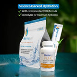 NormaLyte mélange eau transparent prêt à boire après dilution.