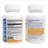 NormaLyte Pure Electrolyte Capsules : bouchon et dosage pratique pour énergie et récupération.