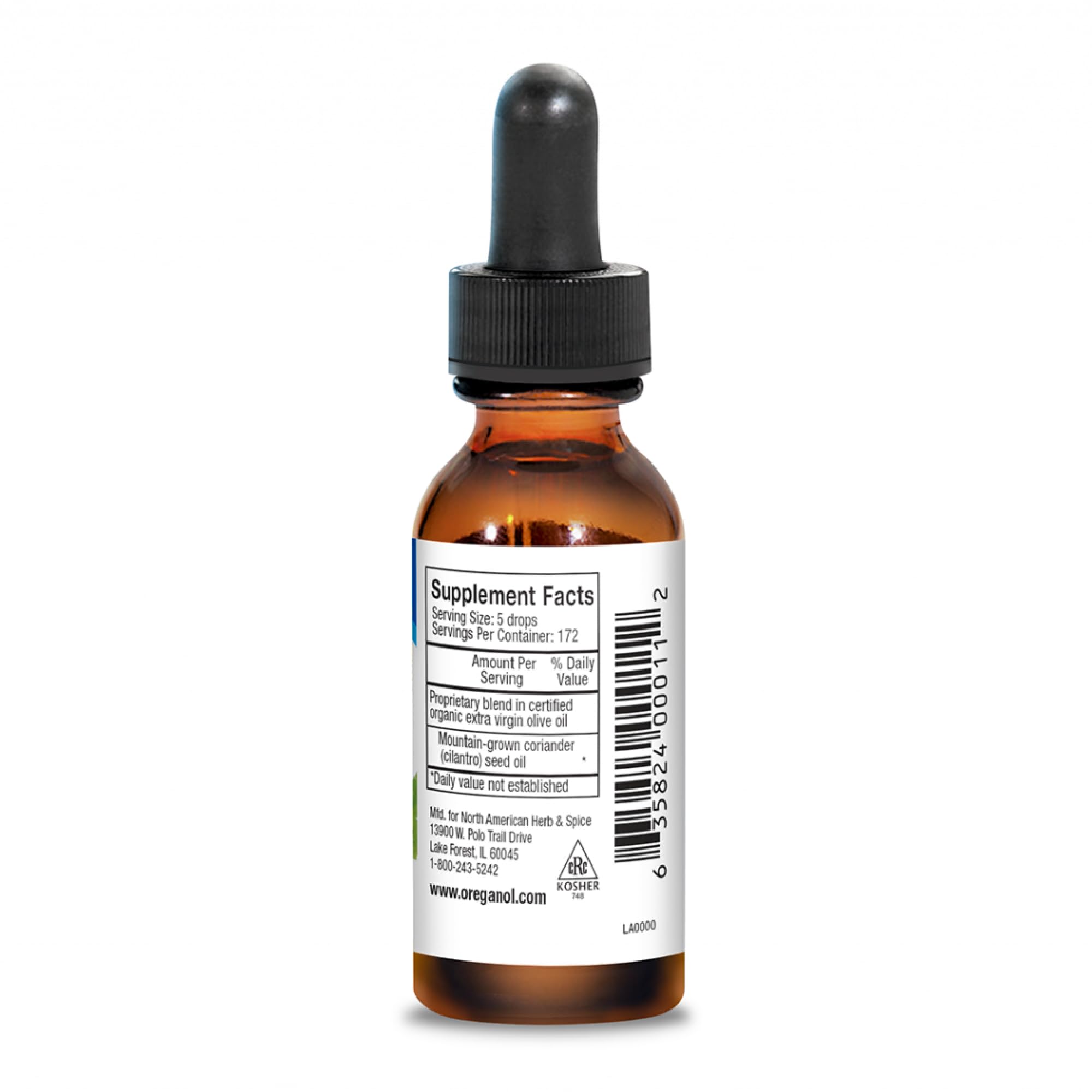 Cilantrol par North American Herb & Spice, format compact idéal pour le voyage.