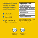 North American Herb & Spice – Essence Sauge Sauvage – étiquette claire et naturelle pour la routine bien-être.
