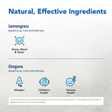 EssentiaClenz lavande et oregano, note apaisante pour espace de vie