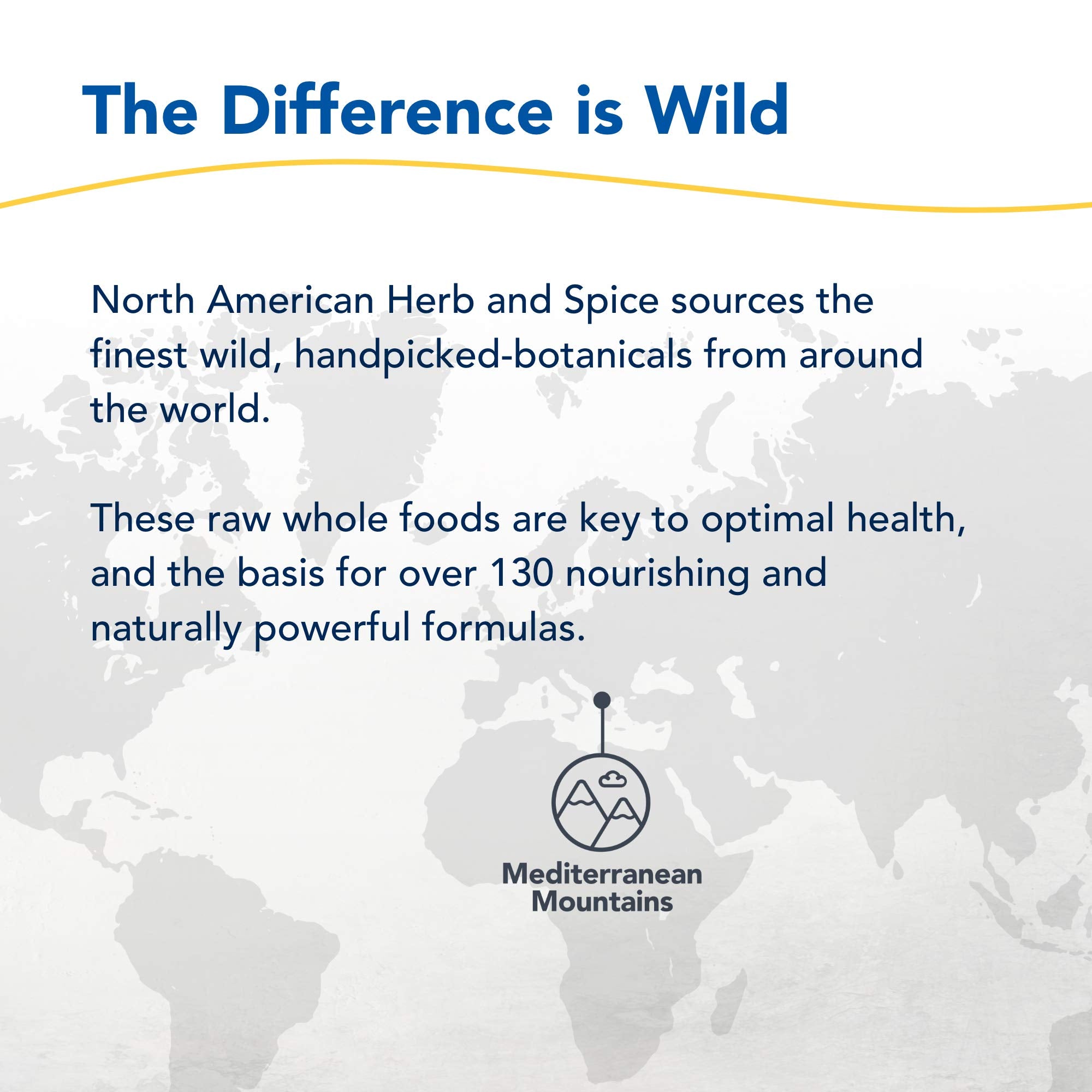 Ingrédients clés: origan sauvage, sauge, cumin et myrte dans Fung-E-Clenz.