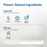 Mélange d'épices dans Fung-E-Clenz, herbes sauvages, prête à l’usage intérieur ou topique.