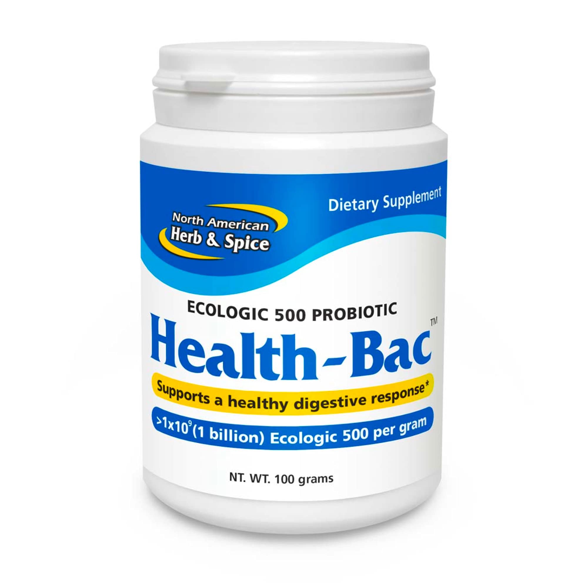 Health-Bac en bouteille par NORTH AMERICAN HERB & SPICE, probiotique fiable pour votre routine