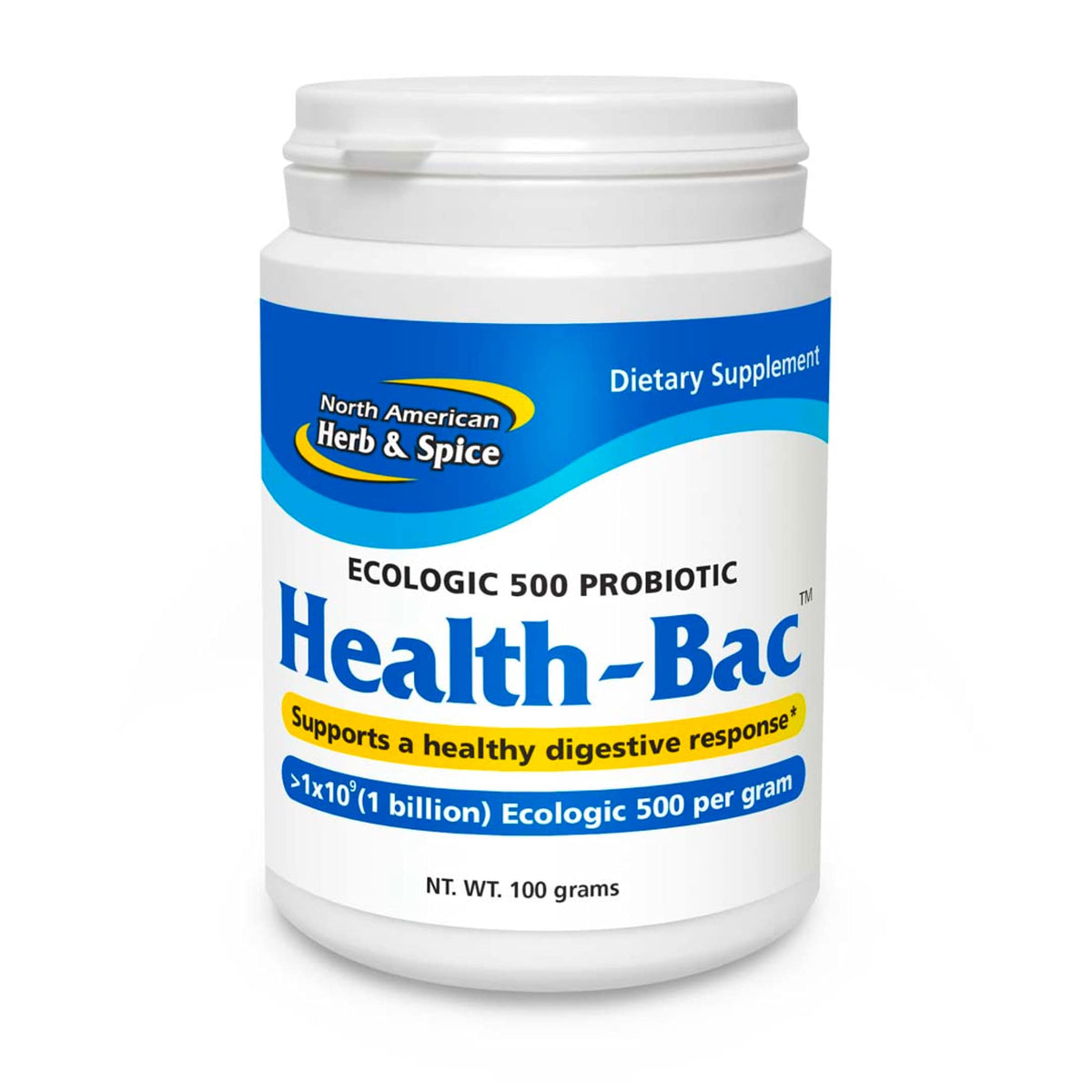 Health-Bac en bouteille par NORTH AMERICAN HERB & SPICE, probiotique fiable pour votre routine