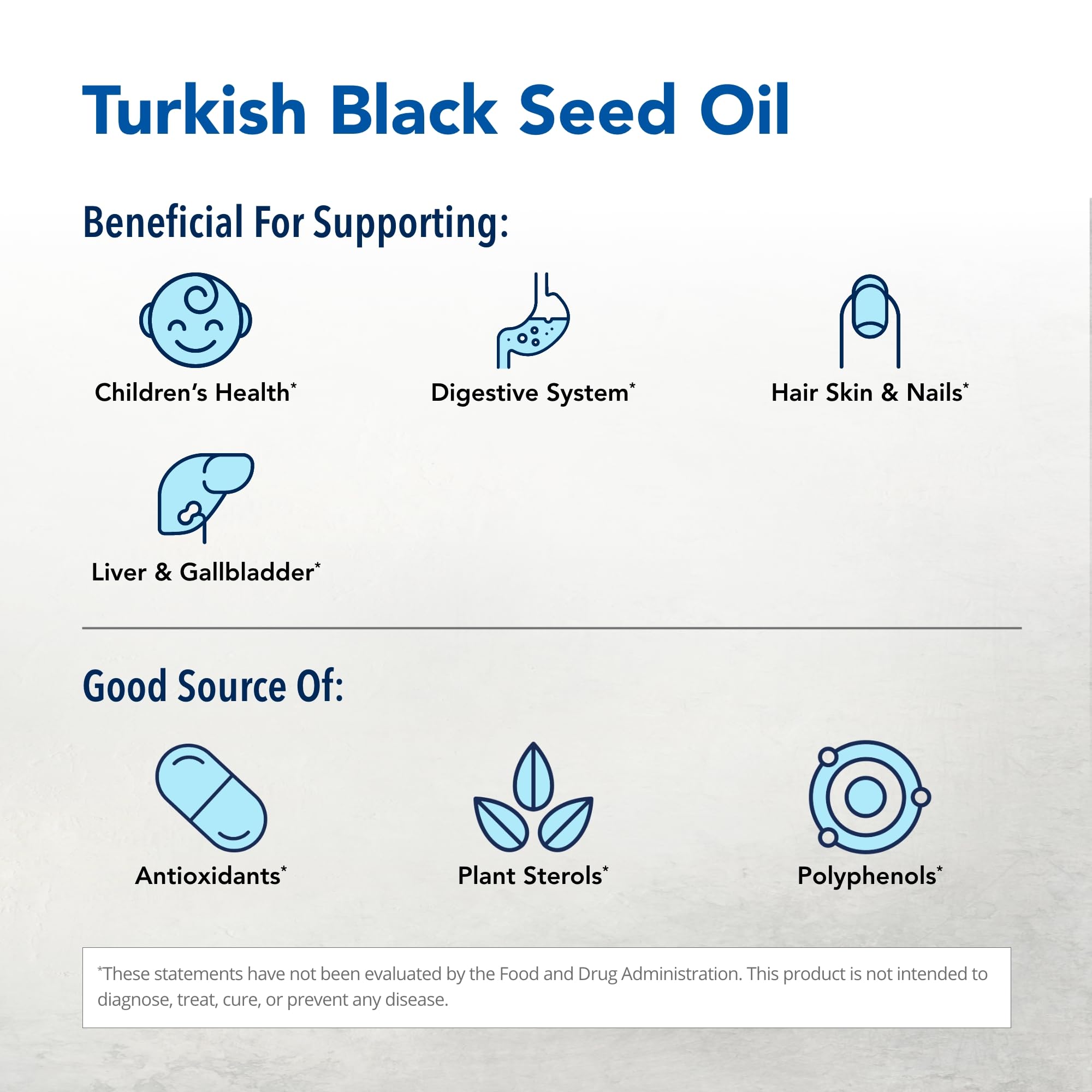 North American Herb & Spice huile de graines noires – étiquette lisible, idéale pour les routines quotidiennes.