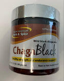Ingrédients sauvages chaga noir par North American Herb & Spice, pureté et saveur boisée