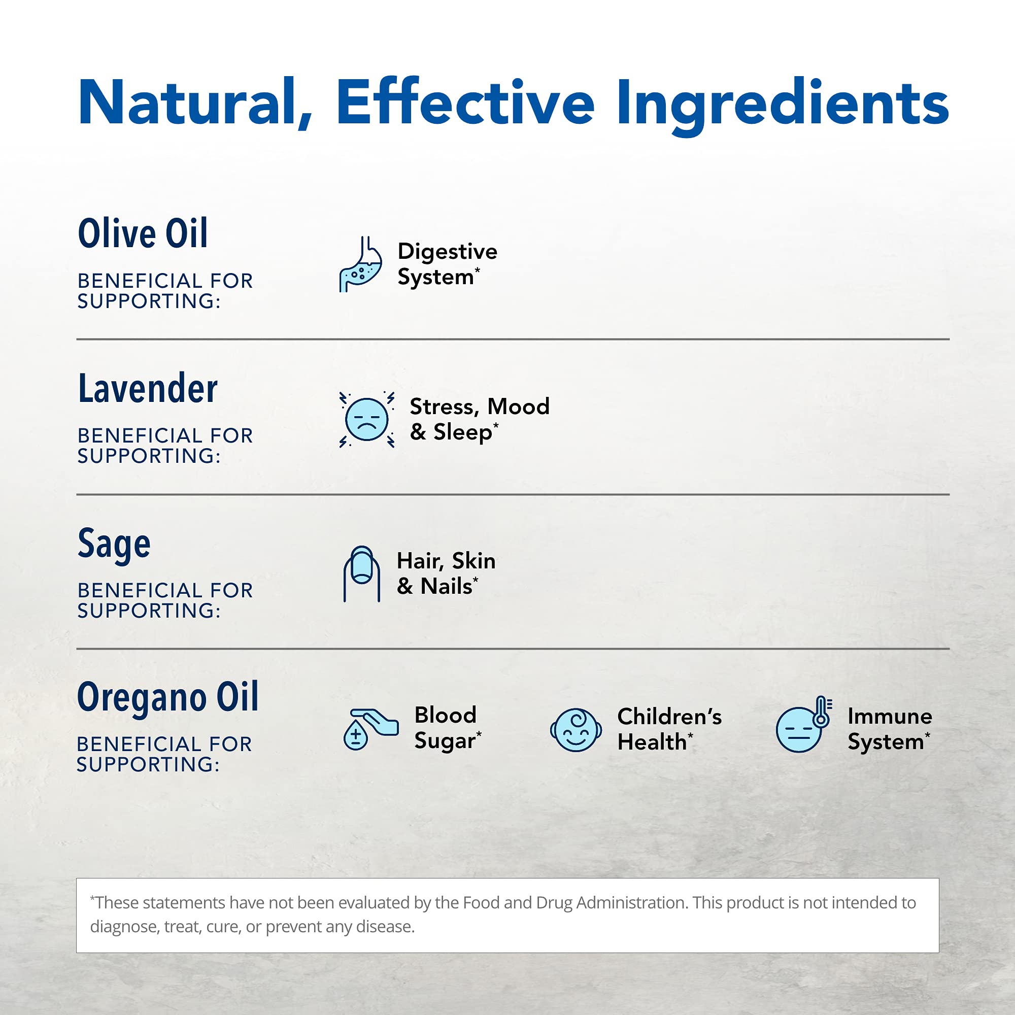 North American Herb & Spice kid-e-kare etiquette Non-GMO clairement affichée.