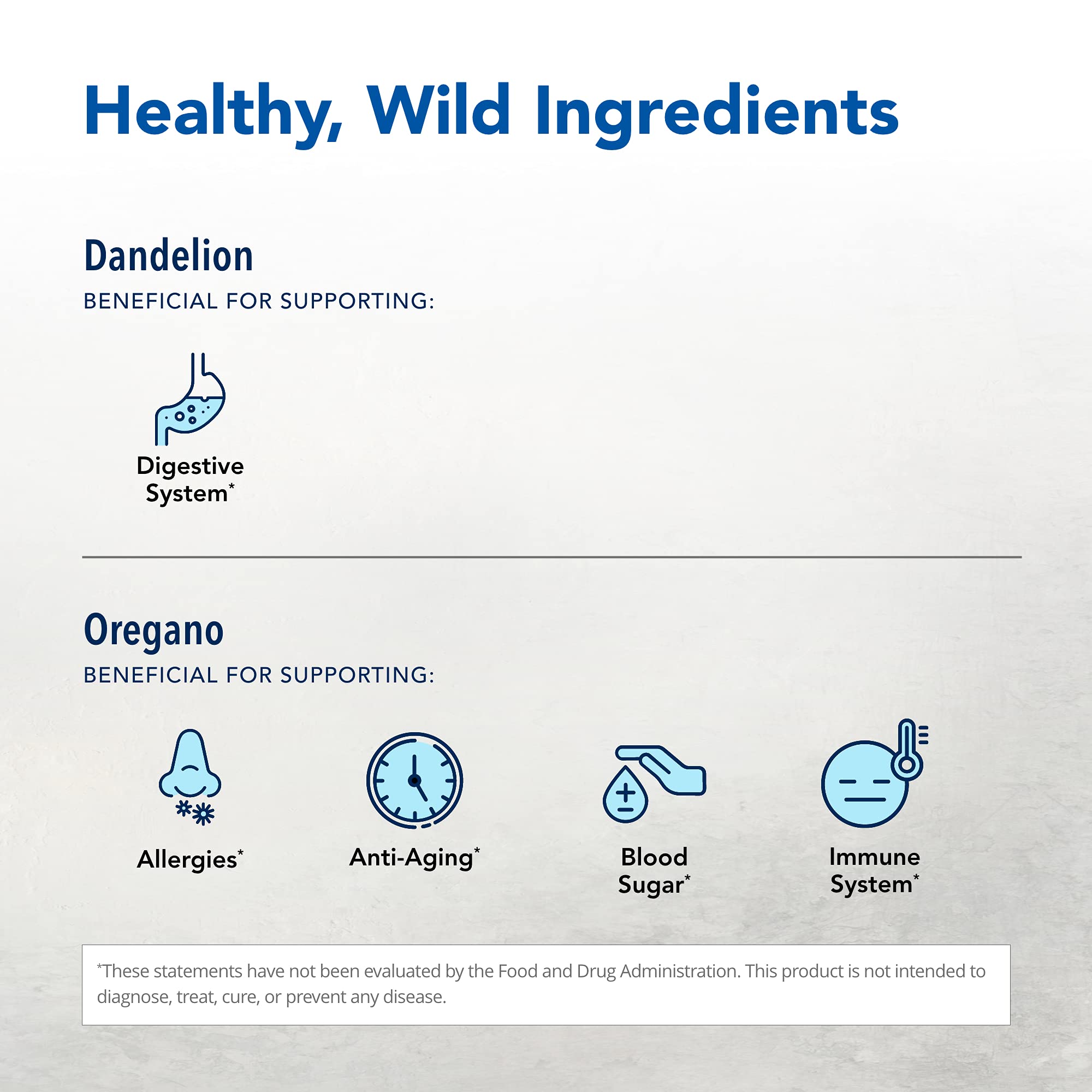 LivaClenz, ingrédients secs: mélange d’herbes premium pour l’alimentation