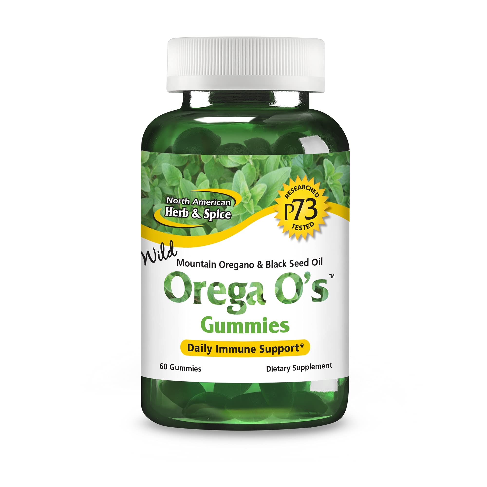 Gommes Orega O’s NORTH AMERICAN HERB AND SPICE en boîte, goût agréable