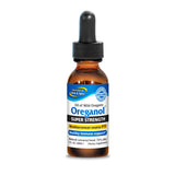 Oreganol P73 en bouteille, huile d'origan sauvage riche en arômes.