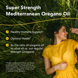 Gouttes quotidiennes d'huile d'origan NORTH AMERICAN HERB & SPICE pour routine simple.