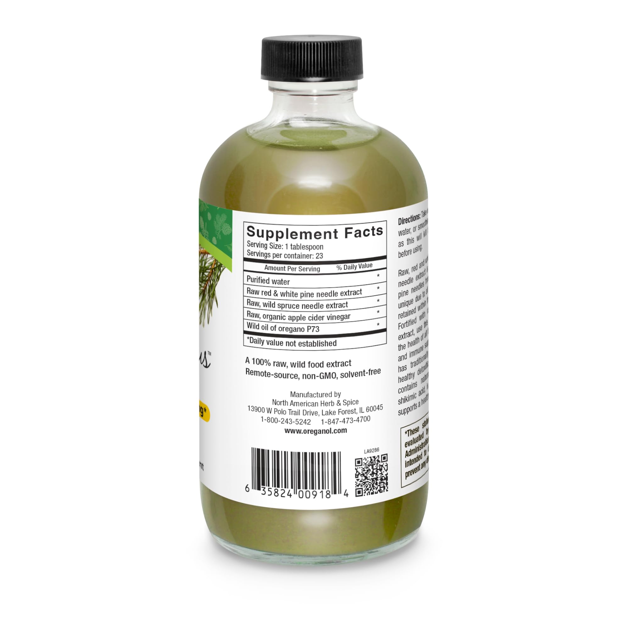 Pine Power Plus – scène sur plan de cuisine mettant en valeur l’infusion forestière.