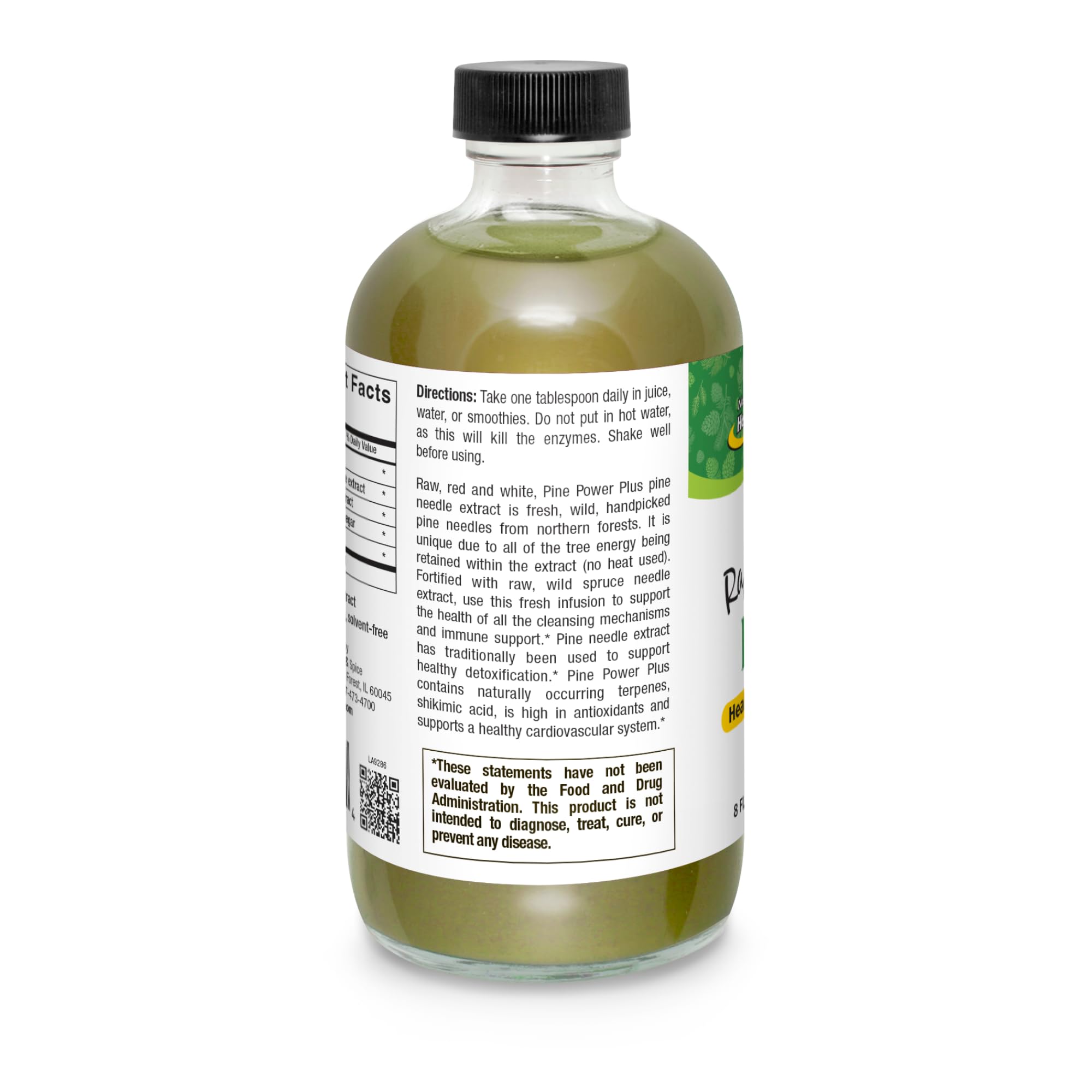 Pine Power Plus de North American Herb & Spice – bienfaits potentiels et usages quotidiennes.