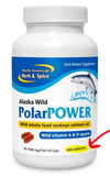 Gros plan sur les capsules Polar Power Gel-Capsules, faciles à avaler.