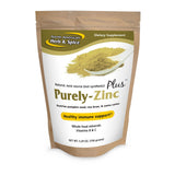 Purely-Zinc Plus de North American Herb & Spice: bouteille pratique pour le quotidien et le dosage.