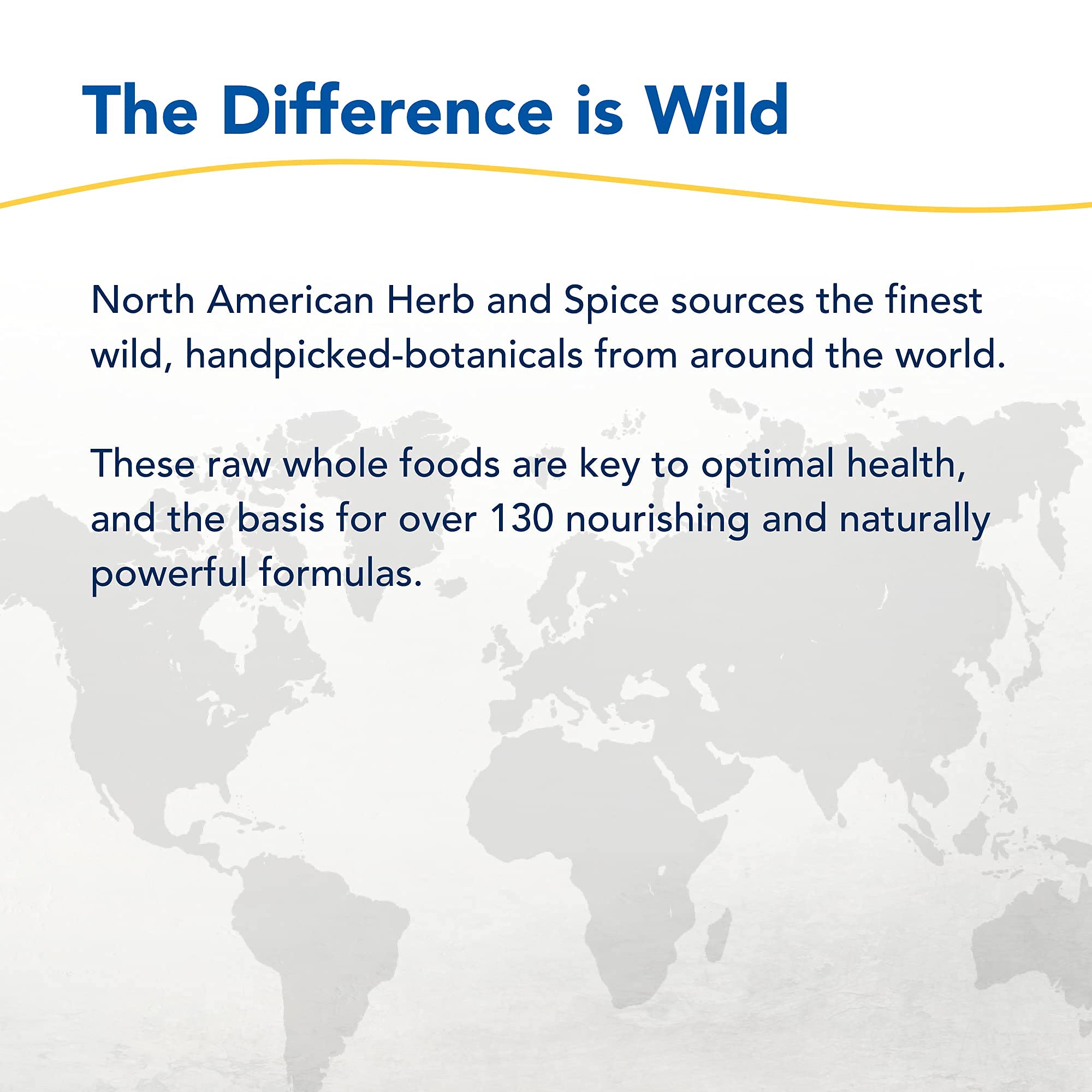 NORTH AMERICAN HERB & SPICE – ingrédients biologiques et naturels, sans pesticides
