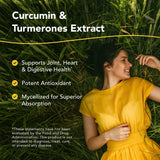 NORTH AMERICAN HERB & SPICE Turmeric Power-Plus: gélules faciles à prendre et extrait complet