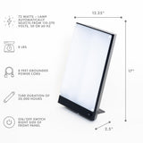 Northern Lights Boxelite, design métal noir robuste pour un bureau moderne.