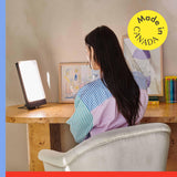 Utilisation matinale Travelite NORTHERN LIGHTS pour énergie et concentration.