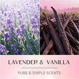 NORVENCE bougie-soja-rose: combustion propre et parfum durable.