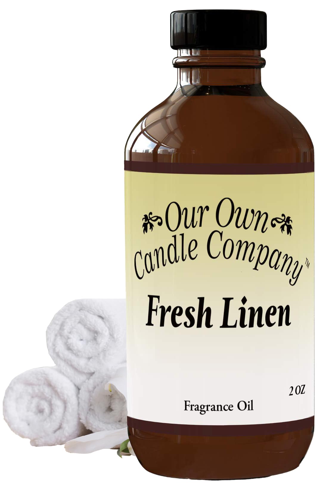 Our Own Candle Company - huile diffuseur frais lin, bouteille prête à parfumer votre intérieur.