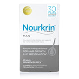 Nourkrin Man flacon de tablettes, soutien potentiel à la croissance capillaire