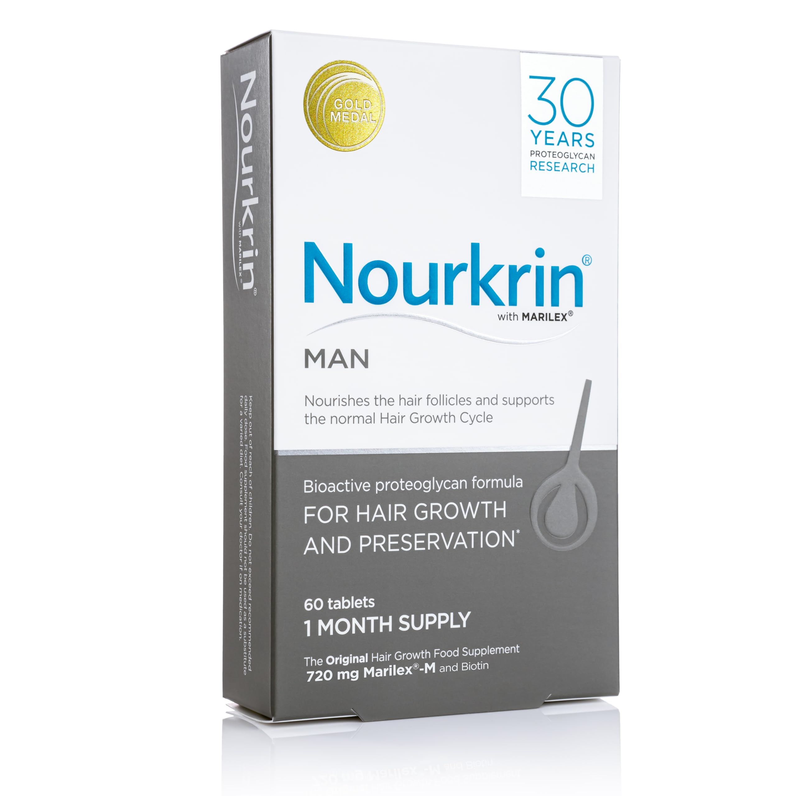 Nourkrin Man guide d'utilisation, routine rapide et pratique