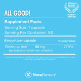 NovaFerrum All Good : forme en capsules facile à avaler au quotidien