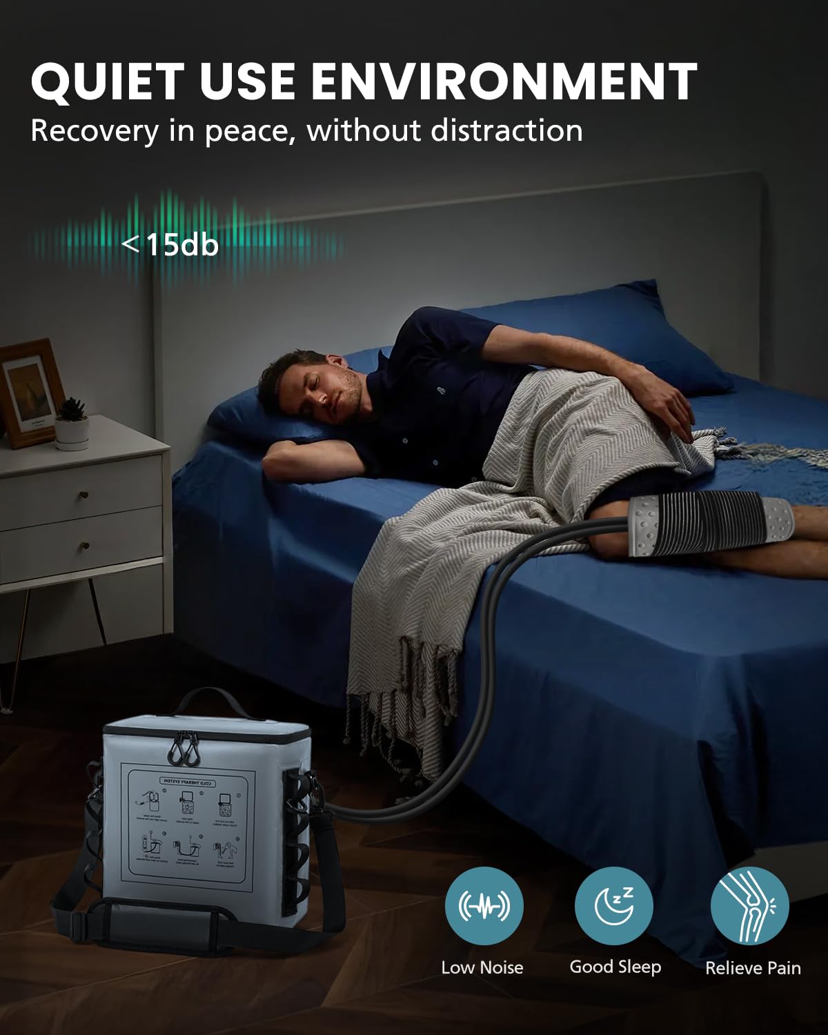 NOVARHOME télécommande intelligente, personnalise durées et débit pour votre thérapie